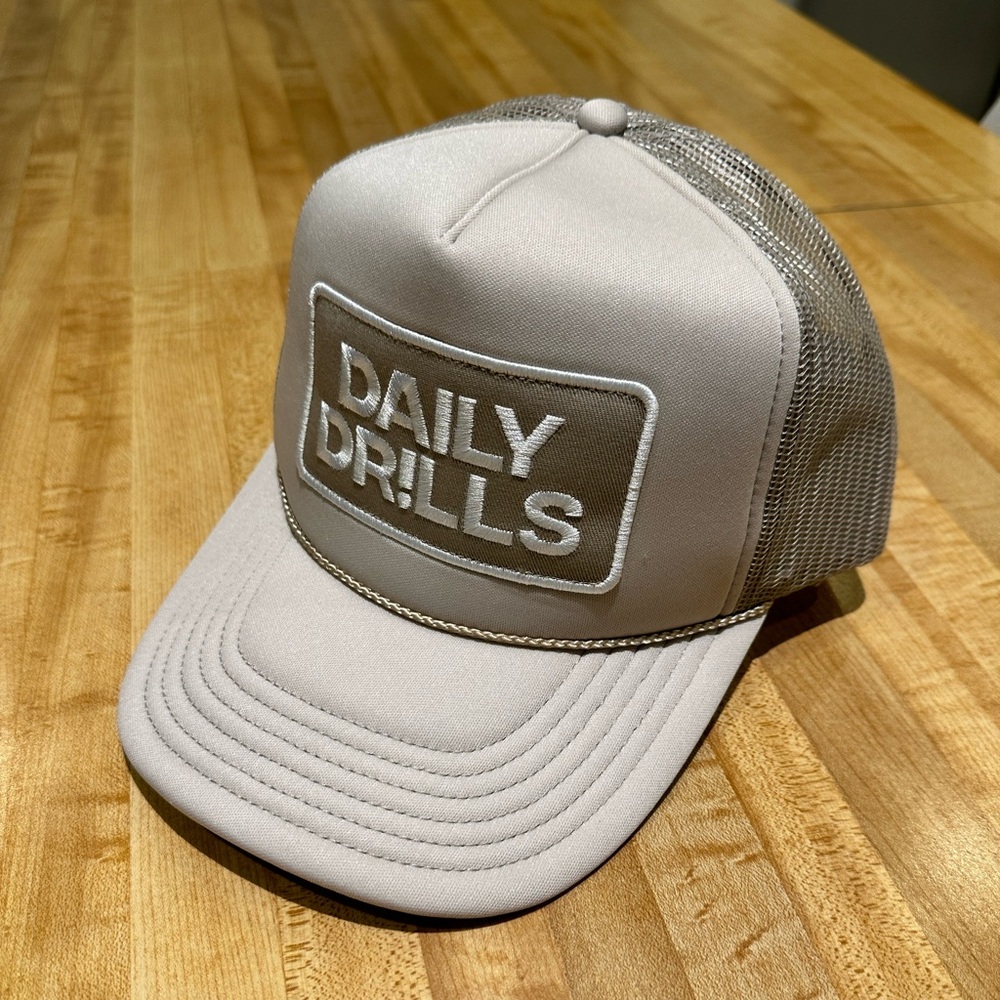 Daily Drills Limited Edition Tan NYC Trucker Hat